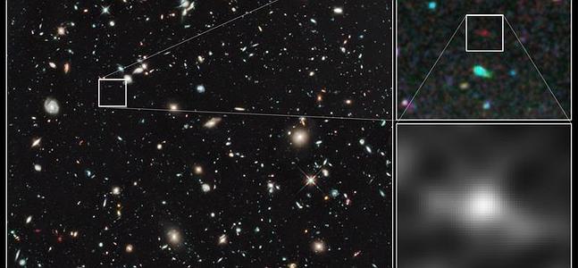 Hallan la galaxia más antigua del Universo