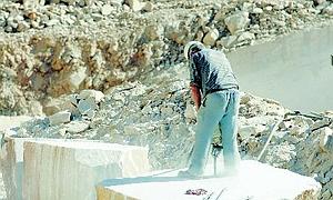 Las canteras de Macael (Almería) tienen aún mármol para unos  cien años más