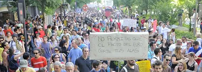 Manifestación en Granada del 19-J: 20.000 indignados retoman las calles