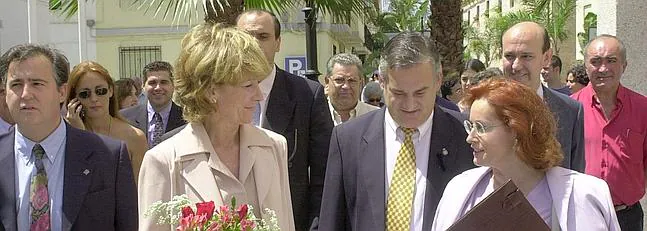 Cuando Esperanza Aguirre era asidua en Granada