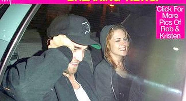 Kristen Stewart y Robert Pattinson sorprendidos enamorados en Los Angeles (foto)