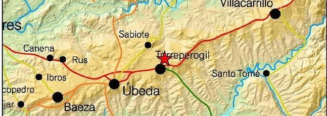 Torreperogil (Jaén) y Sabiote registran 75 terremotos en el último día y medio