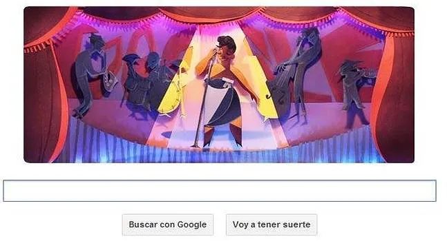 Ella Fitzgerald se convierte en la voz del jazz en el doodle de Google