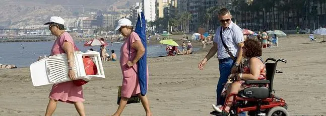 Días de playa, también para las personas con movilidad reducida