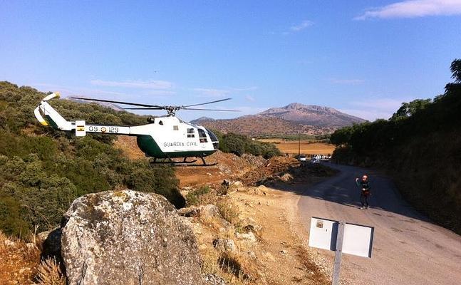 Temporal en Granada: el helicóptero encuentra un coche de características similares al del desaparecido