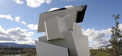 Libeskind inaugura en Cantoria una escultura fabricada con material innovador
