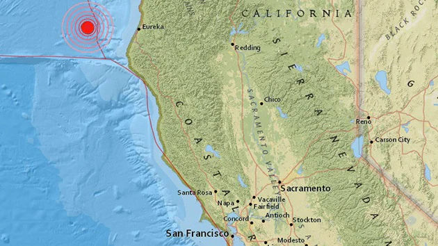 Terrible: Sismo sacude la costa del norte de California y asusta
