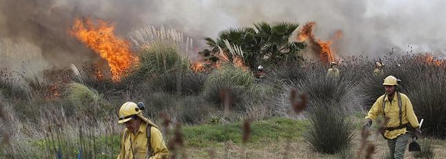 Registrado un incendio en las cercanías de una gasolinera en Salobreña, ya extinguido