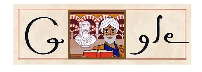 Ibn Rusd Averroes ilustra Google con su sabiduría en un nuevo doodle